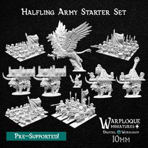 10mm Halfling Army Starter Set