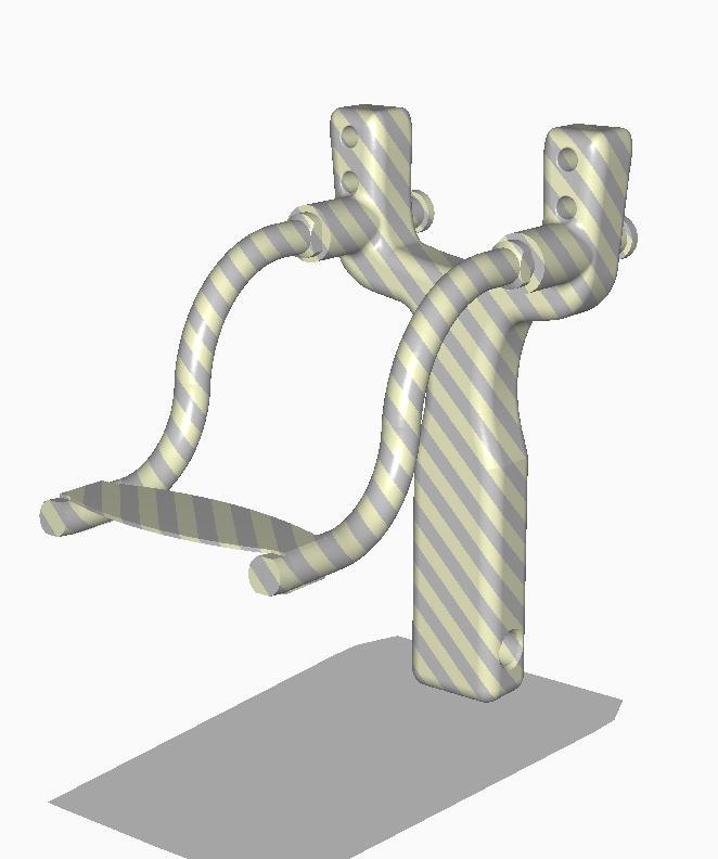 Slingshot With Wrist Strap! (All 3D Printed)