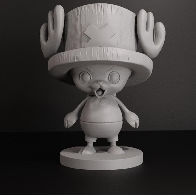 CHOPPER ONE PIECE  - Pre-Supported STL.stl