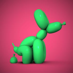 Pooping Balloon Dog