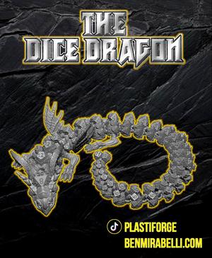 Articulated Dice Dragon