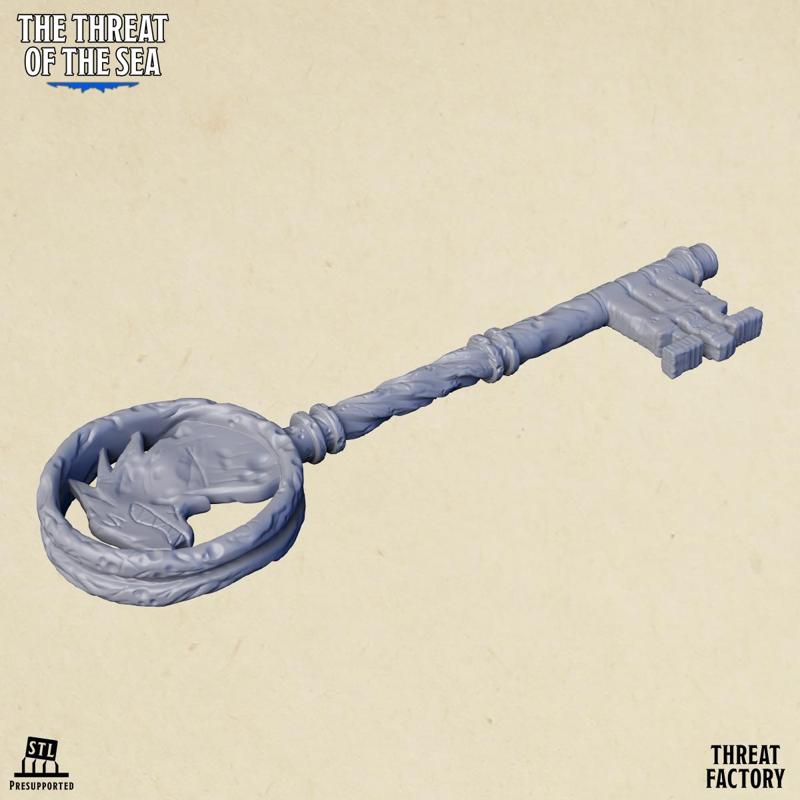 Old and rusty key