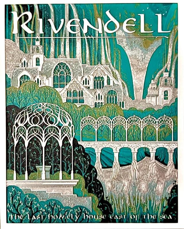 Rivendell HueForge (Lord of the Rings)   