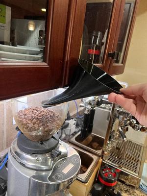 Under Cabinet Grinder Hopper Funnel   