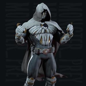 Moon Knight FREE 3D Print model