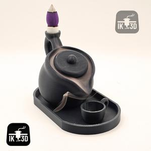 Teapot Incense Burner / No Supports