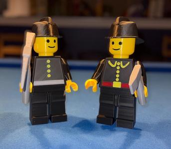 Firemen Brick MegaFigures (5:1 Scale)