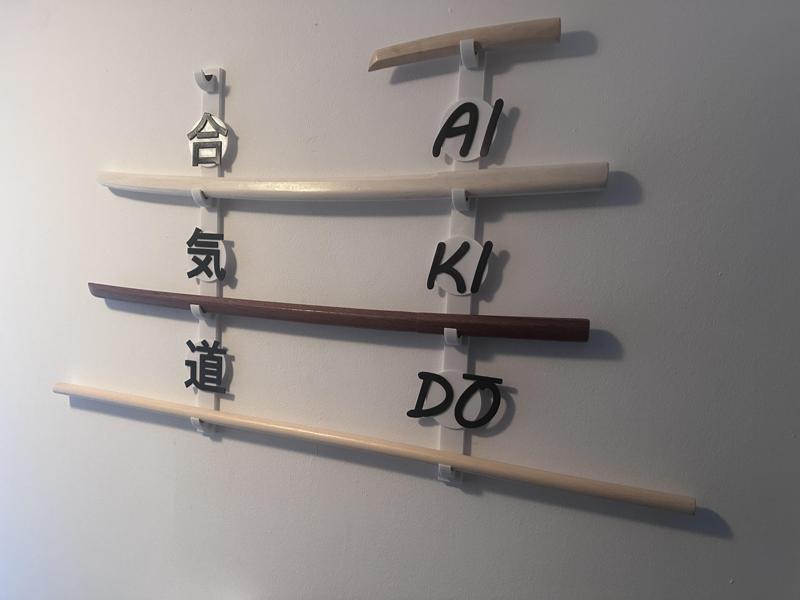 Aikido Zubehör-Wandhalterung