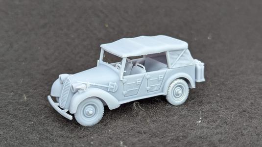 Tatra 57k  Hadimska  - opened and closed (Czech, WW2)