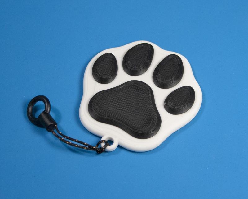 Paw keychain