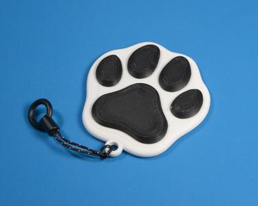 Paw keychain
