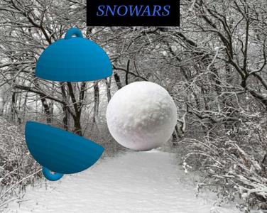 SNOWARS Snowball Mold V2 (Supportless)