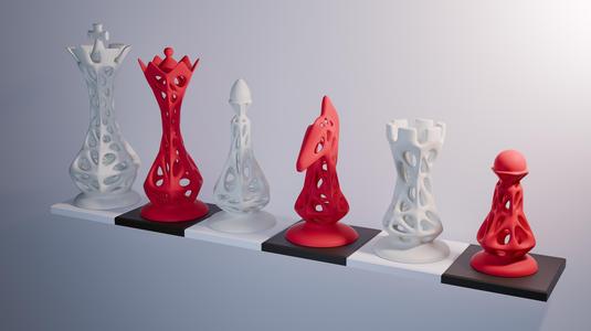 Voronoi Chess