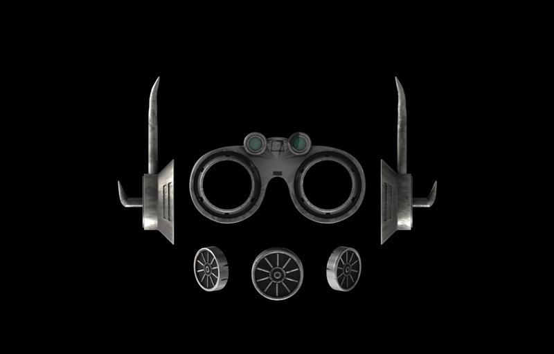 Octane Goggles and Respirators from Apex Legends