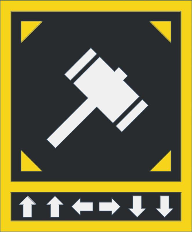 Helldivers 2 Stratagem Plaque (Seismic Probe)