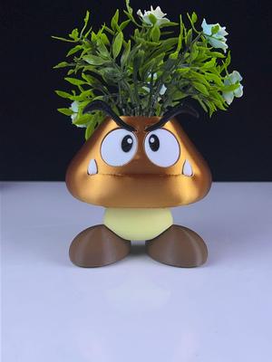 Goomba Planter - Multipart