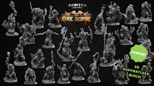 Arbiter Miniatures Kickstarter 6: The Ork Horde