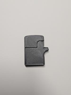 Zypo Fidget (Zippo shaped, magnets, bearing)