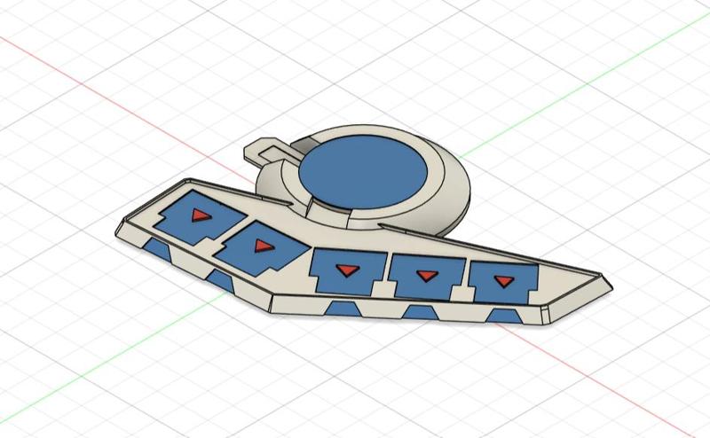 Yu-Gi-Oh! Manga Duel Disk | Alpha Version
