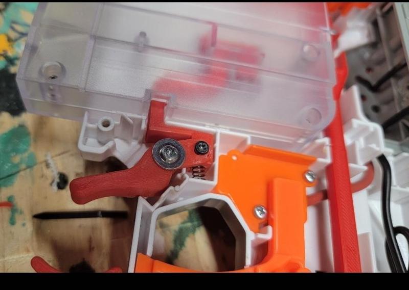 Worker talon adapter extended mag catch, Stryfe