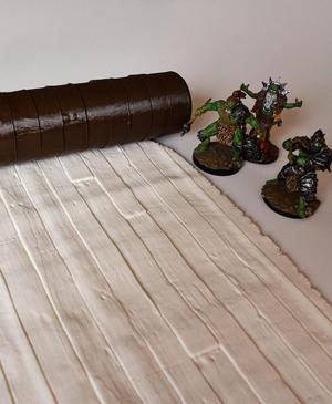 DnD terrain rollers – Wooden floor and wall #11