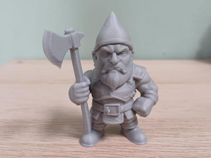 Badass gnome with axe