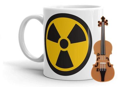 RADIOACTIVE - coffee stencil