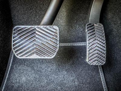 Carbon-Look Pedal Covers for Tesla Model Y