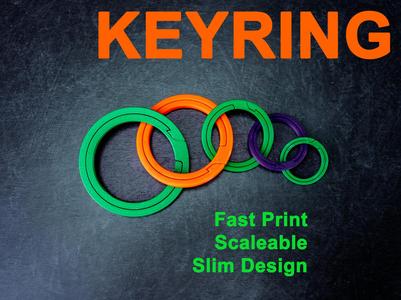 Keyring EDC Outdoor Slim & functional