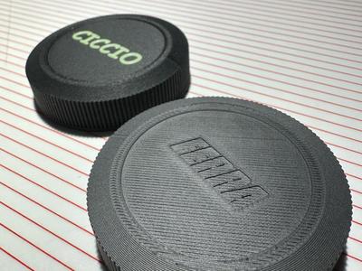 Custom Lens Cap for Canon EF