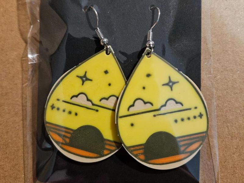 Sunset Earrings
