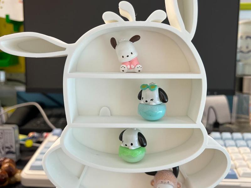Sanrio Pompompurin Mystery Box Display Stand
