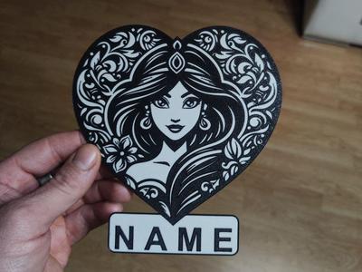 Jasmine and Aladdin—your names