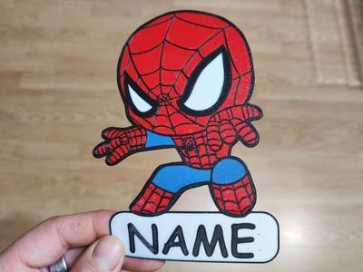 SPIDER-MAN—YOUR NAME