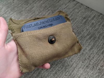 WW2 Carlisle Bandage Tin Replica