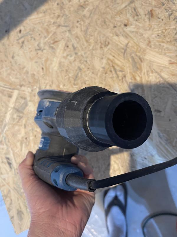 HERCULES 3 Orbital Sander adaptor to 1/4" dust colection hose