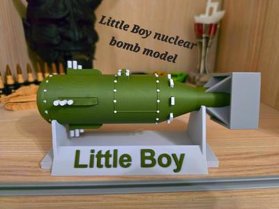 LITTLE BOY / atomic bomb model
