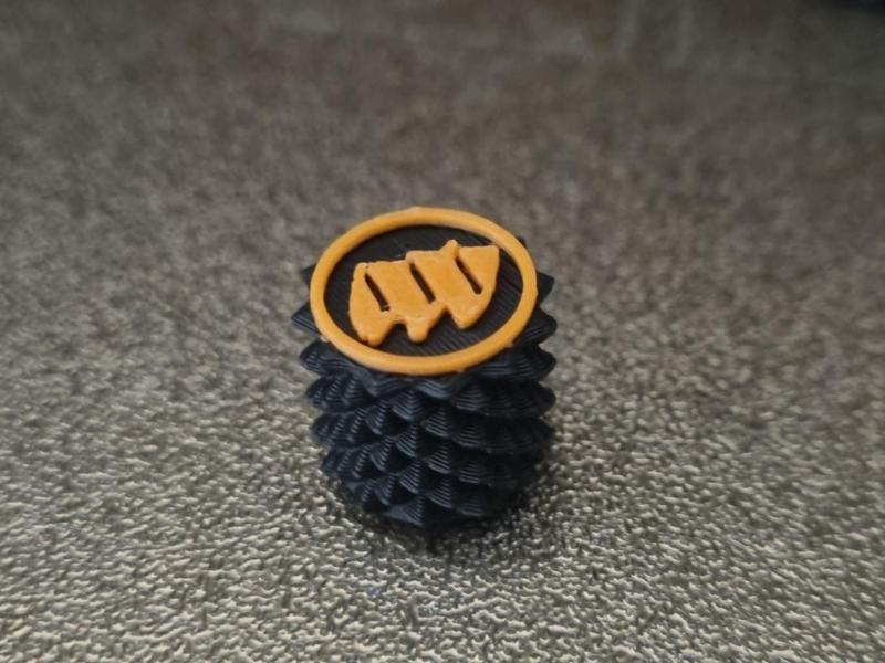 Tire valve cap BUICK logo