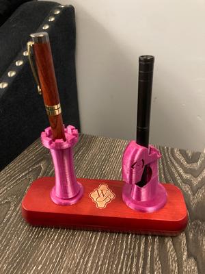 Chess Rook Pen Holder | Fountain Pen Holder