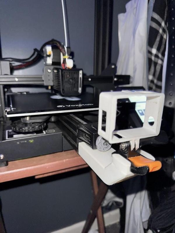 action camera quick release mount for Creality Ender 3 V2