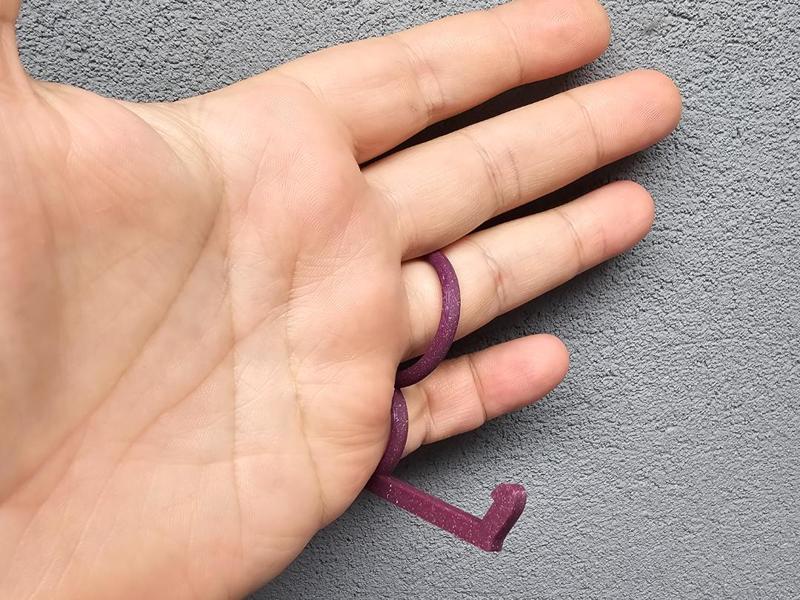 Lazy palm phone holder