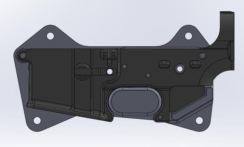 AR15 Lower Engraving Jig - Both Sides plus 80 Percent Jig alternate