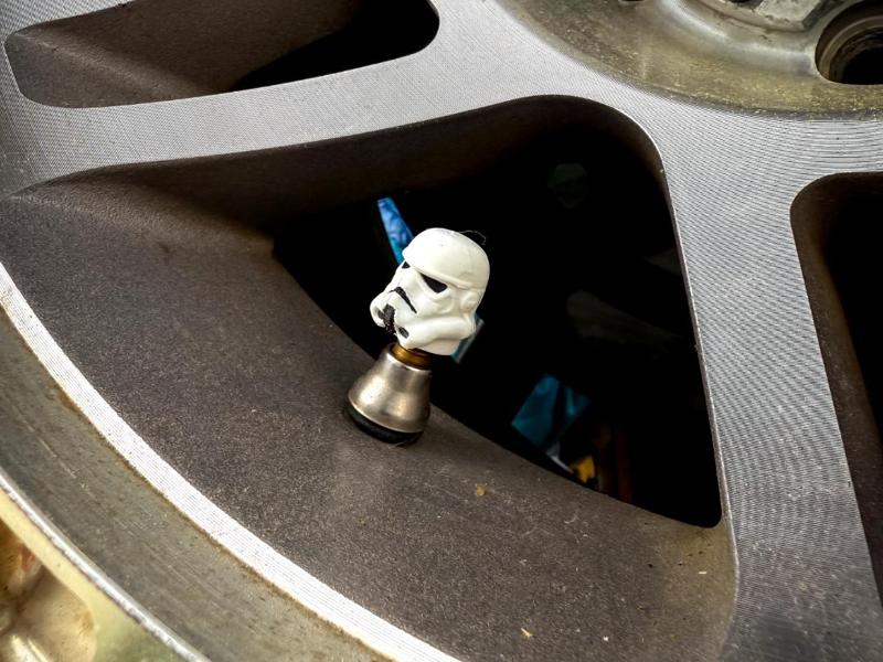 Valve Stem Cap: Star Wars Series - Storm Trooper! 
