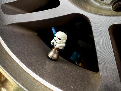 Valve Stem Cap: Star Wars Series - Storm Trooper! 