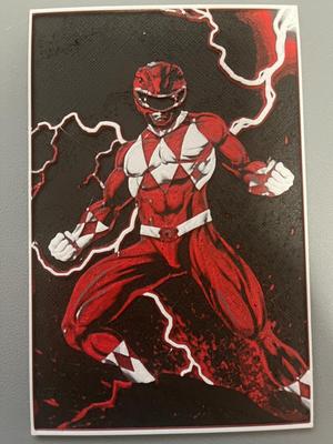 Red ranger - Power Rangers HueForge 