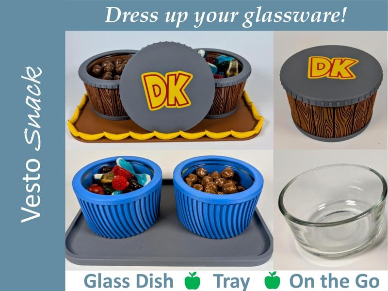 Vesto: Snack Container and Trays