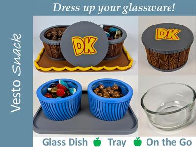 Vesto: Snack Container and Trays