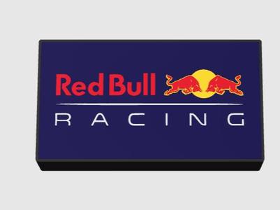 Red Bull Advertising Lightbox Logo Racing 