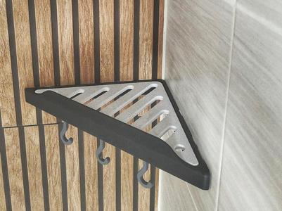 Modular Shower Caddy with Optional Hooks