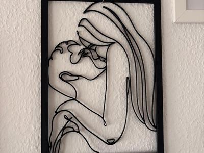 Image Couple Kissing / Bedroom Decor
